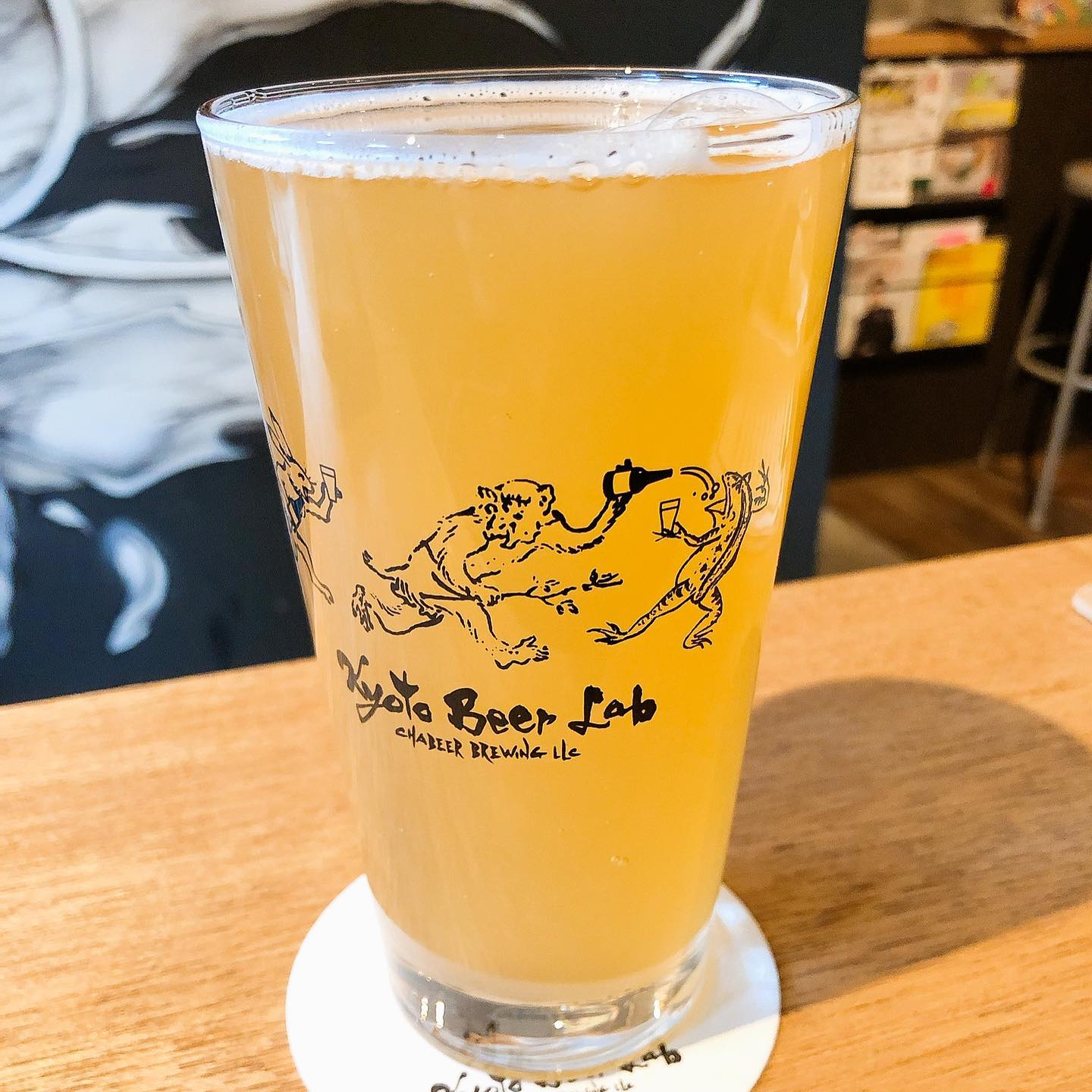 山本ホップが頂いたKyoto Beer Labの「かぶせ茶ホワイトエール」
