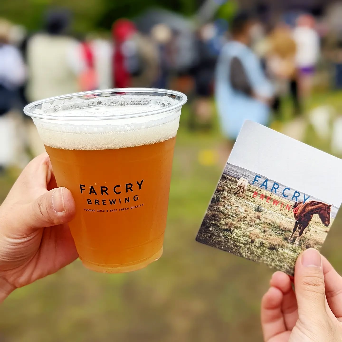 山本ホップが頂いたFARCRY BREWINGの「1st Pale Ale in FUJI & SUN」