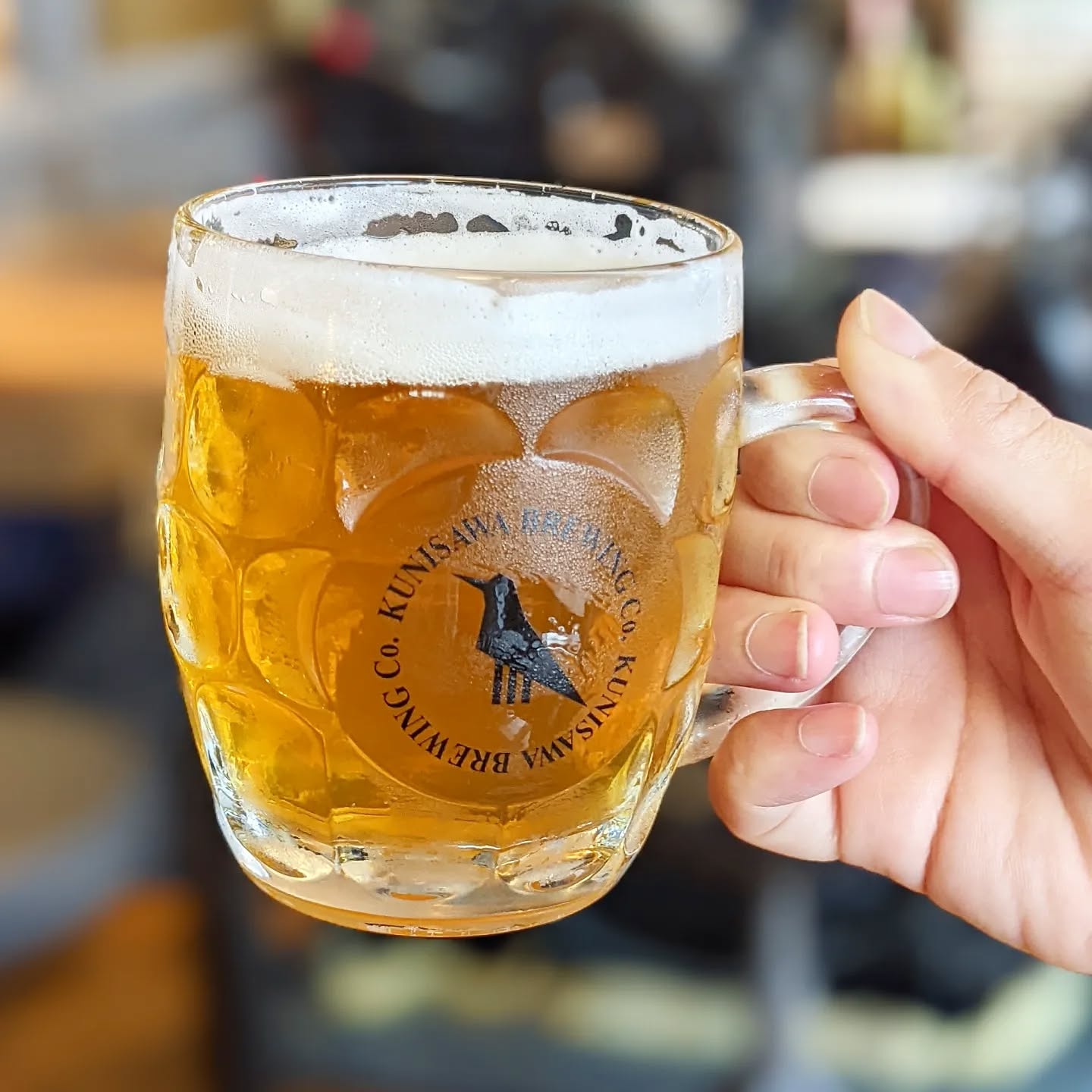 山本ホップが頂いたKunisawa Brewingの「SHIMBASHI CLASSIC LAGER シンバシ クラッシック ラガー」