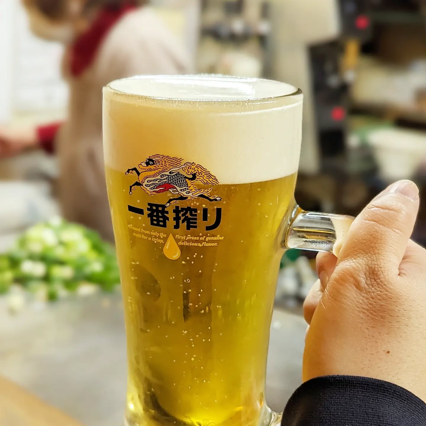 山本ホップが頂いたキリンビールの「一番搾り」
