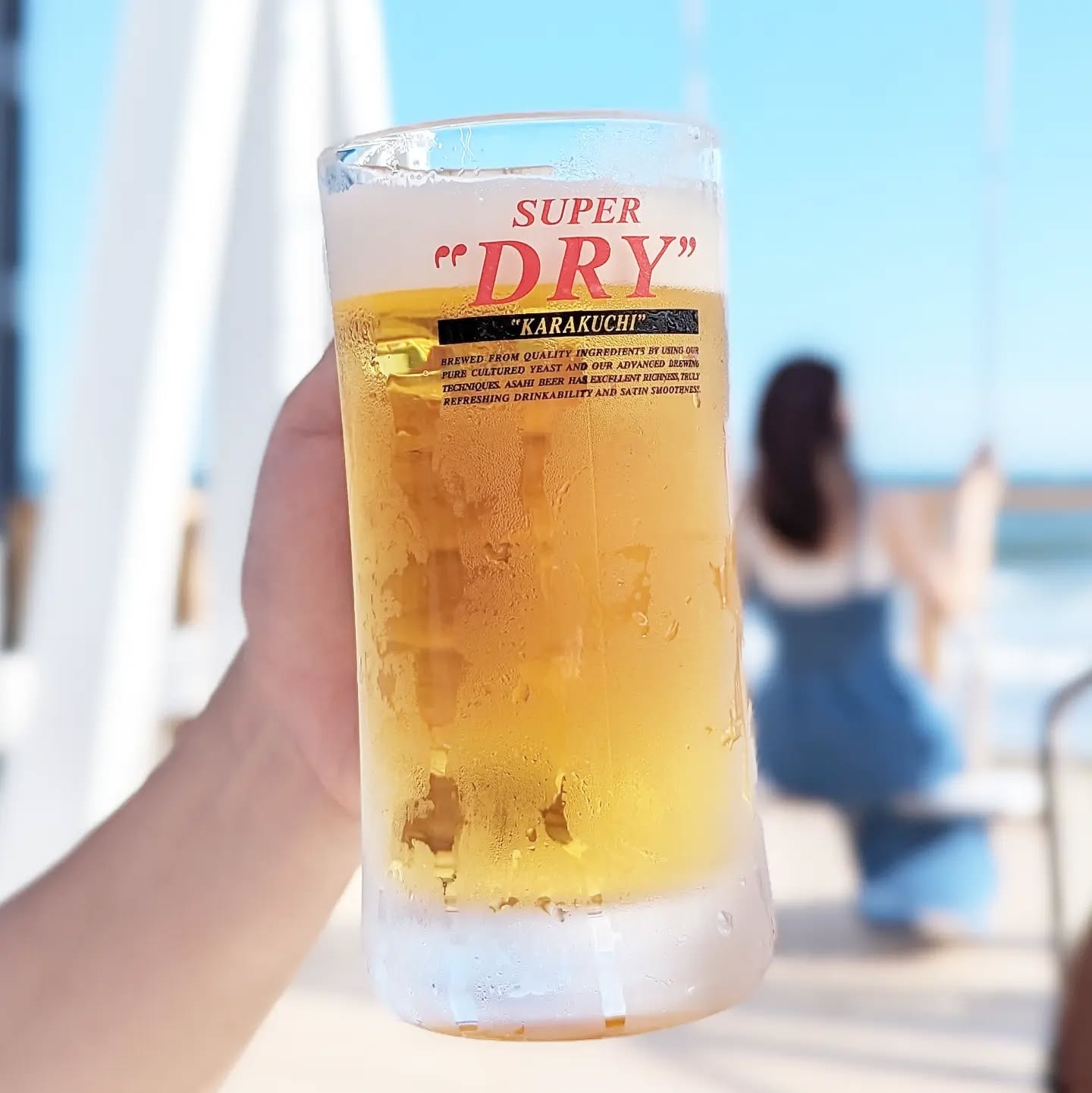 山本ホップが頂いたアサヒビールの「アサヒ スーパードライ」