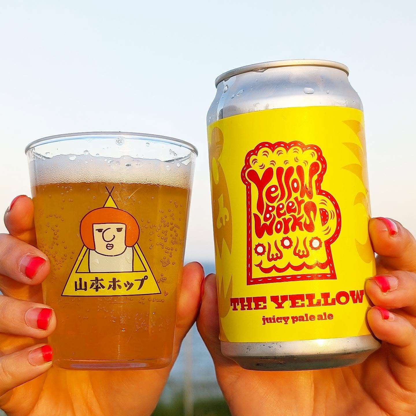 山本ホップが頂いたYellow Beer Worksの「THE YELLOW juicy pale ale」