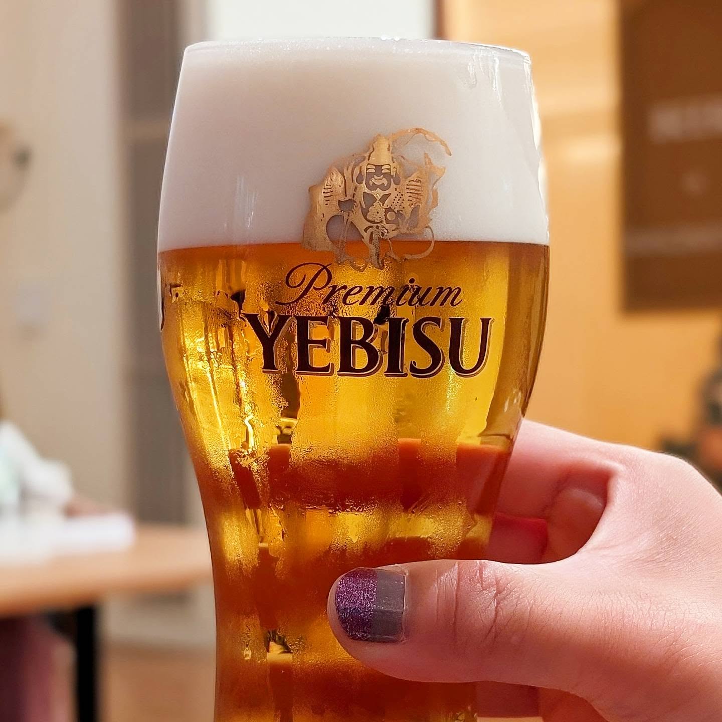 山本ホップが頂いたYEBISUの「YEBISU BREWERY TOKYO エビスインフィニティ」