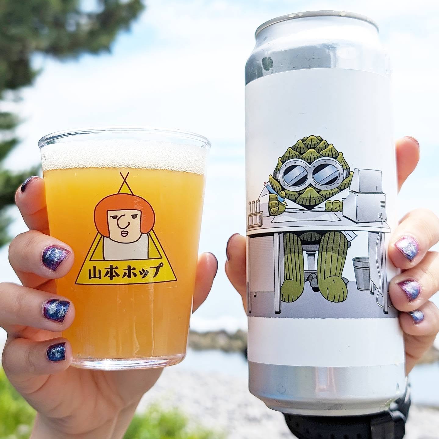 山本ホップが頂いたWEST COAST BREWINGの「Dr.DANKNESS」