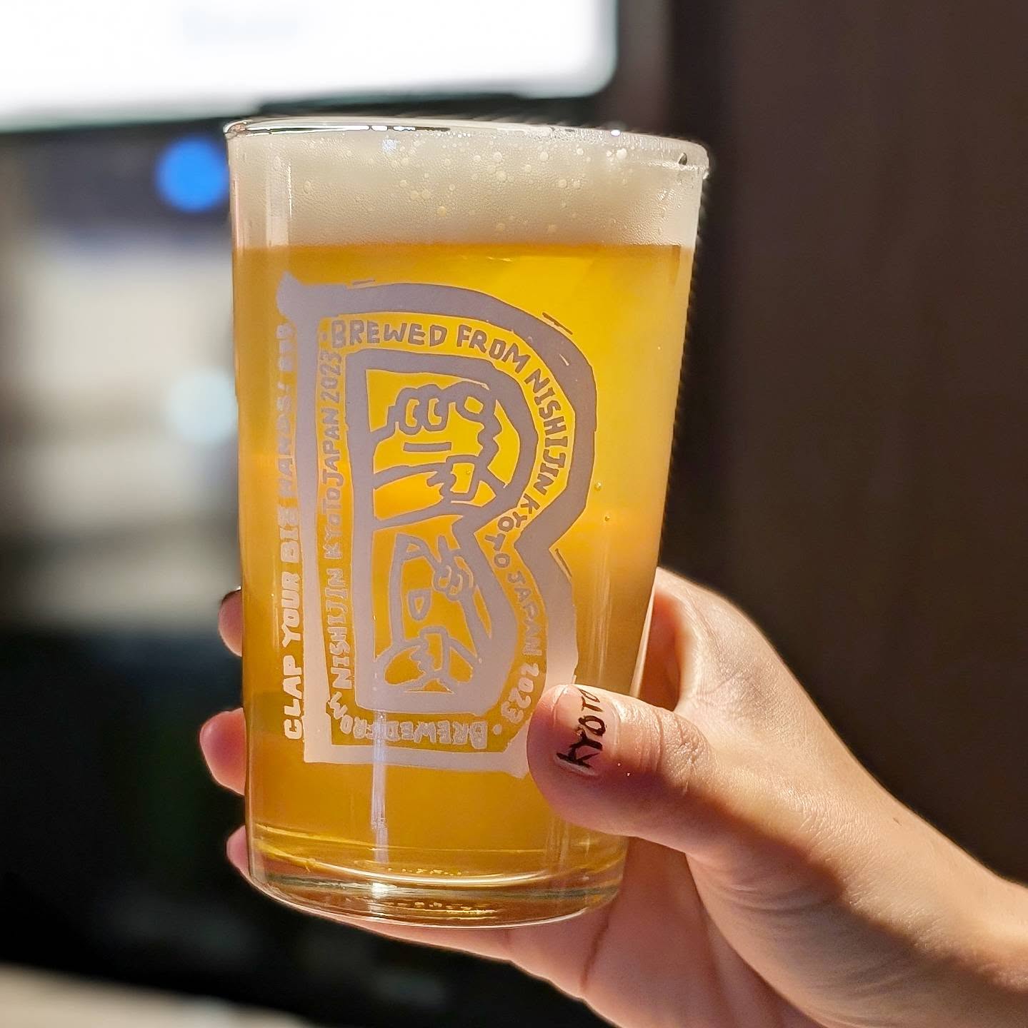 山本ホップが頂いたBighand Bros. Beerの「ZIRCON BRITISH GOLDEN ALE」