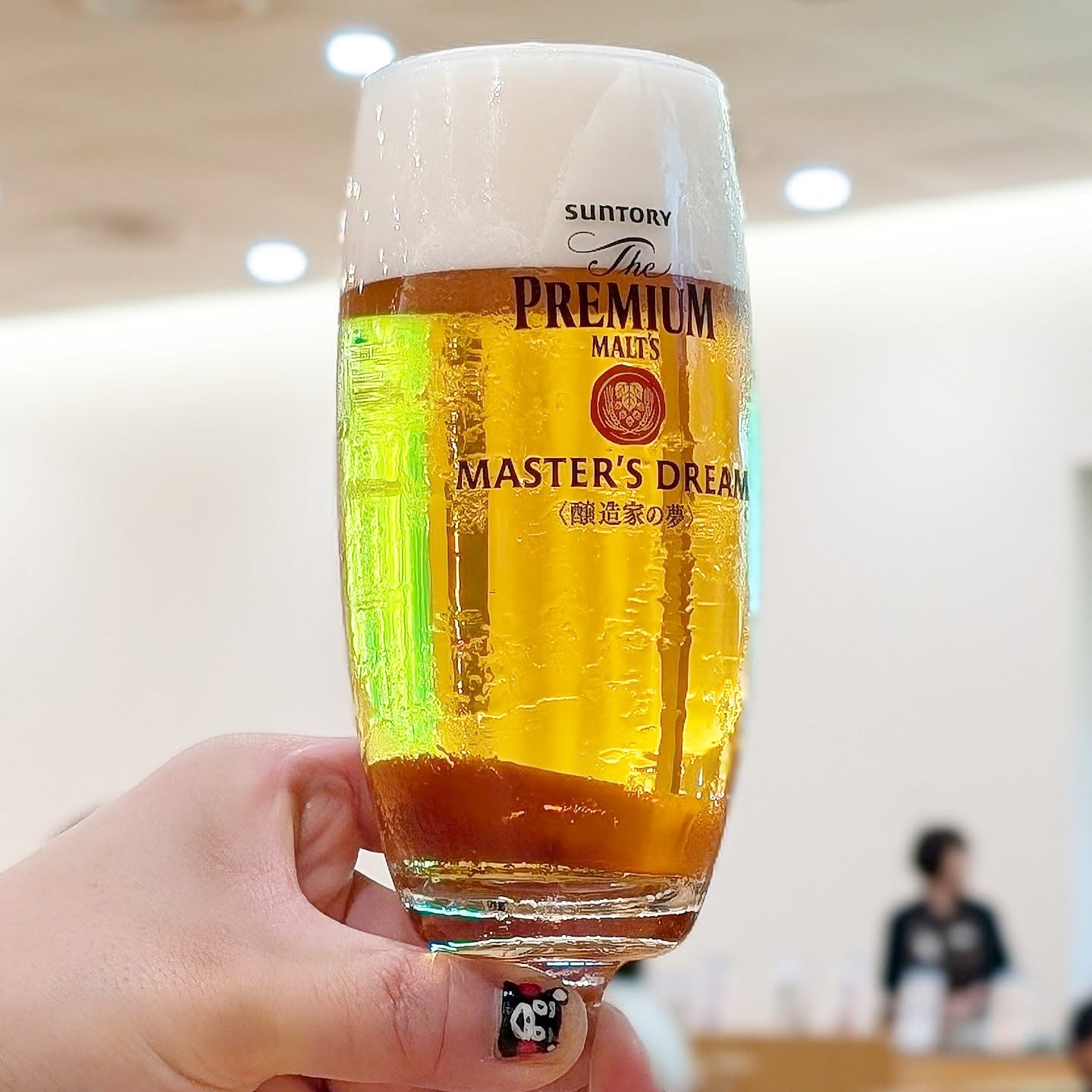 山本ホップが頂いたサントリーの「The Premium Malt's Master's Dream」