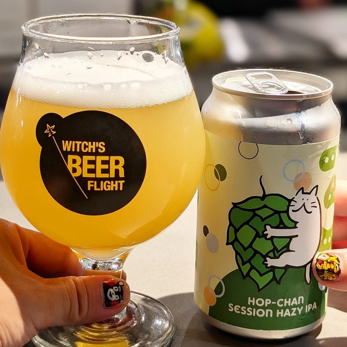 山本ホップが頂いたAMAKUSA SONAR BEERの「HOP-CHAN」