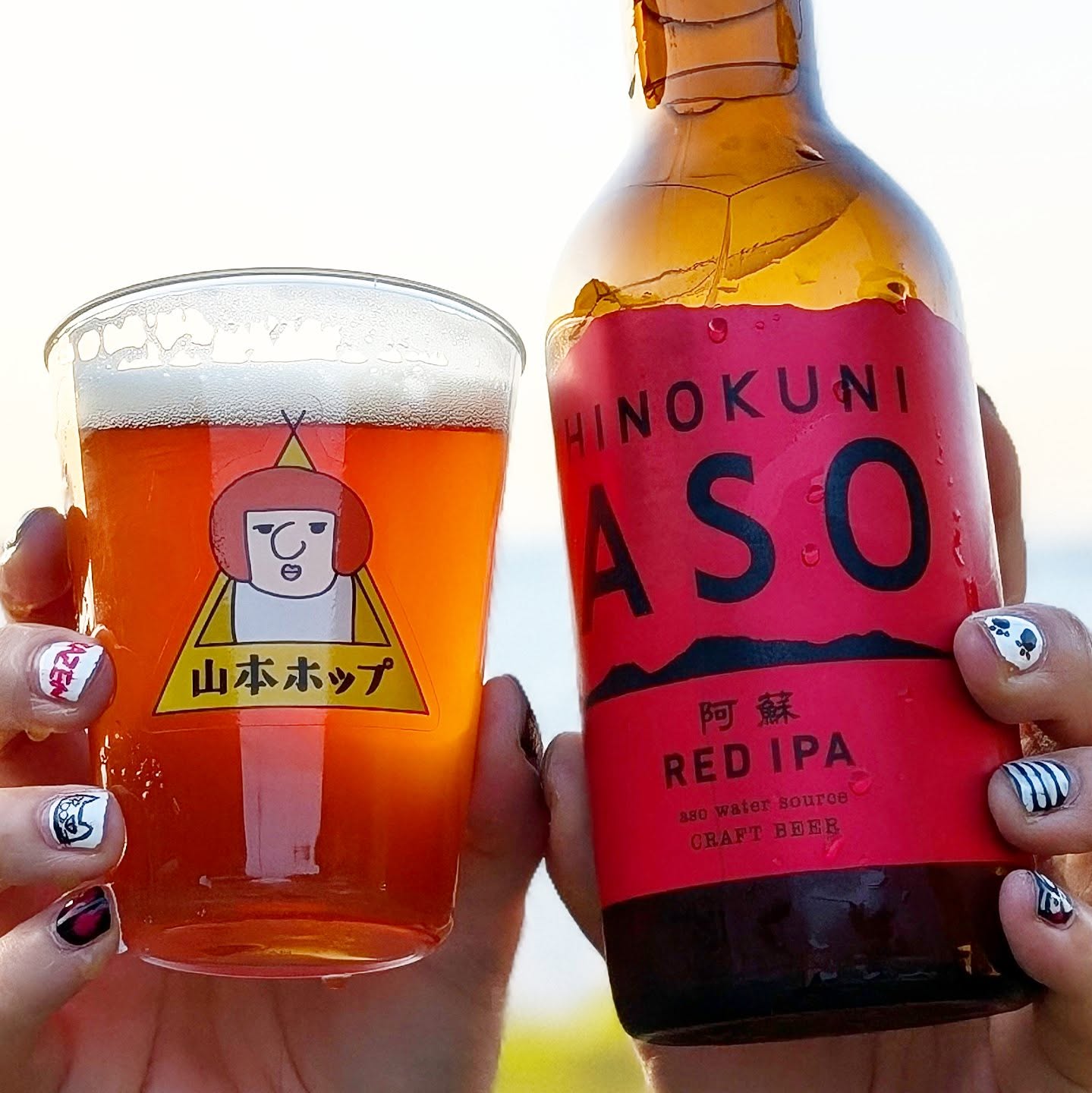 山本ホップが頂いたみなみ阿蘇ビールの「阿蘇Red IPA」