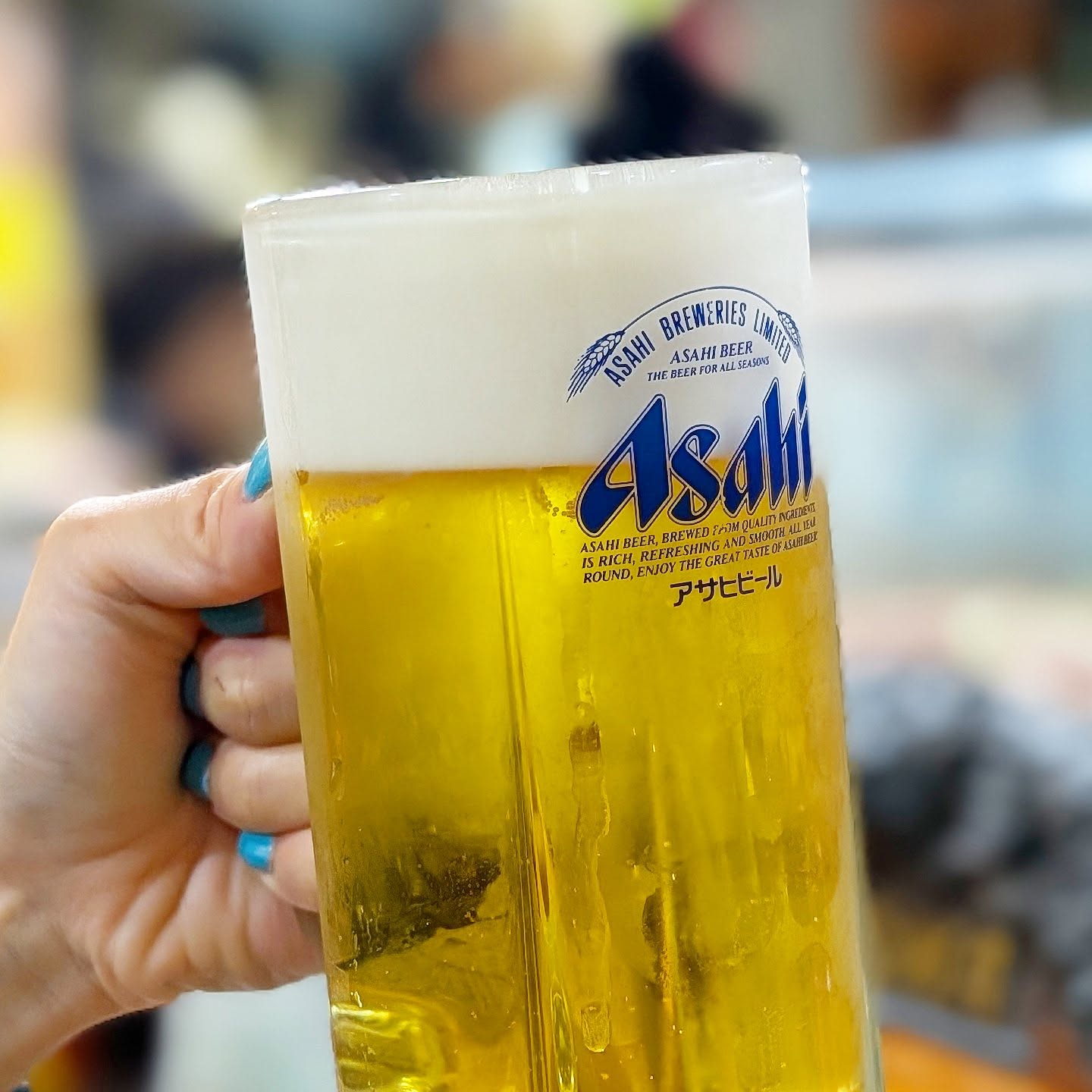 山本ホップが頂いたアサヒビールの「アサヒスーパードライ 樽生」