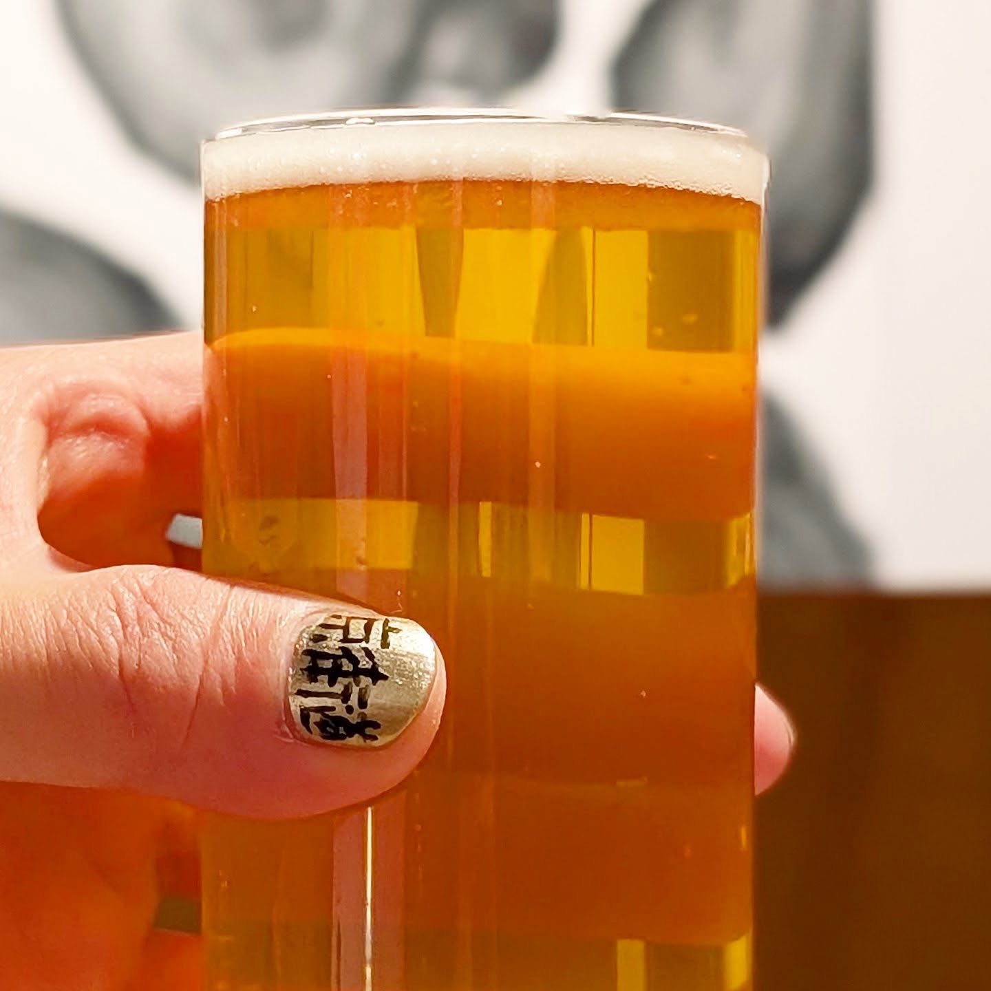 山本ホップが頂いた獏 BAKの「明太クリームのおビール」