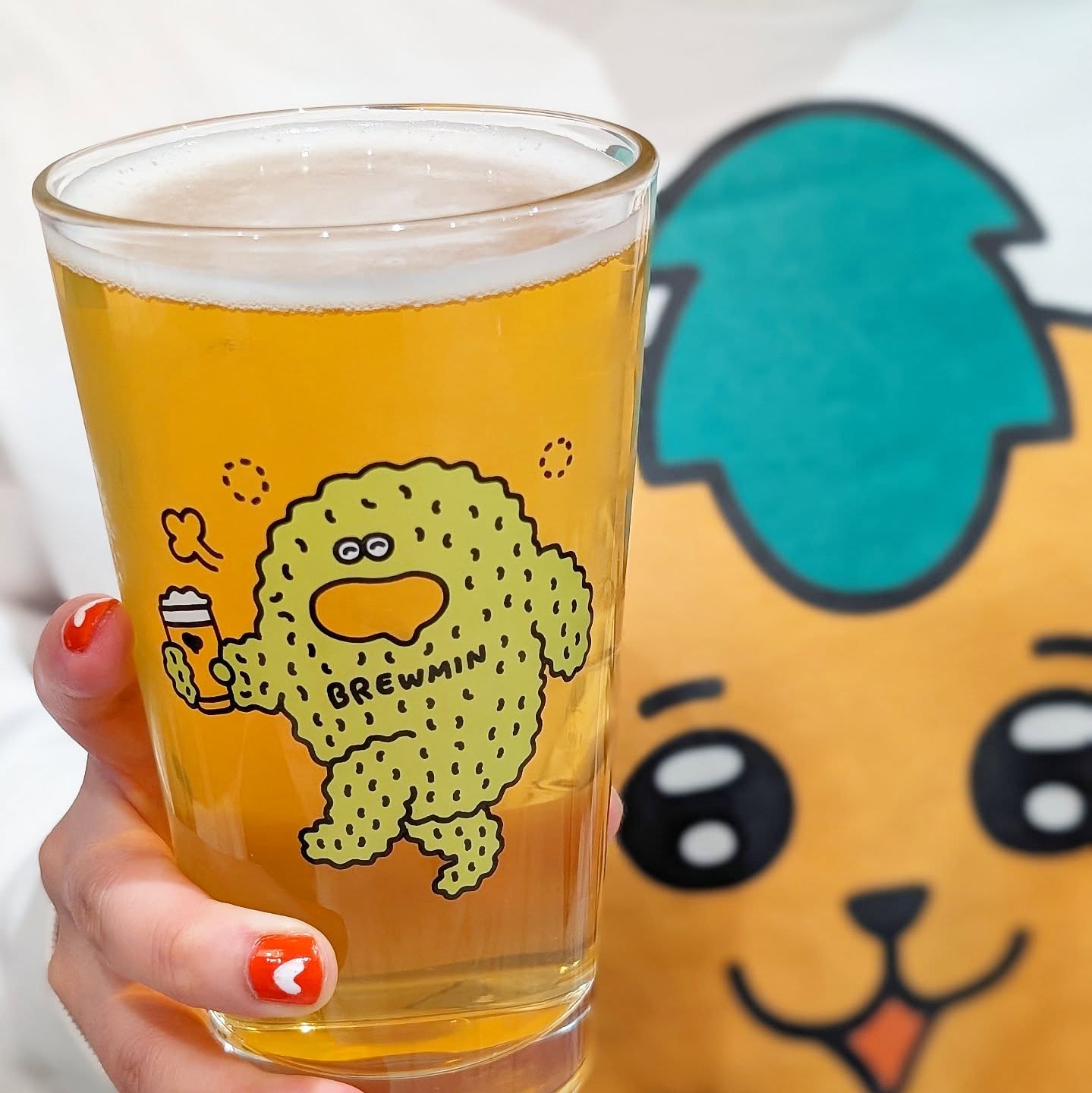 山本ホップが頂いたBREWMIN’の「マブでキュンジューシー」